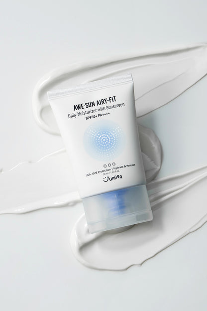 واقي شمس و مرطب ـ  JUMISO AWE⋅SUN AIRY-FIT Daily Moisturizer with Sunscreen SPF50+ PA++++ 50ml 